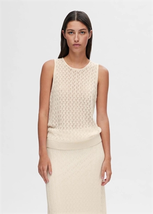 Agny sl knit top Birch Selected Femme 